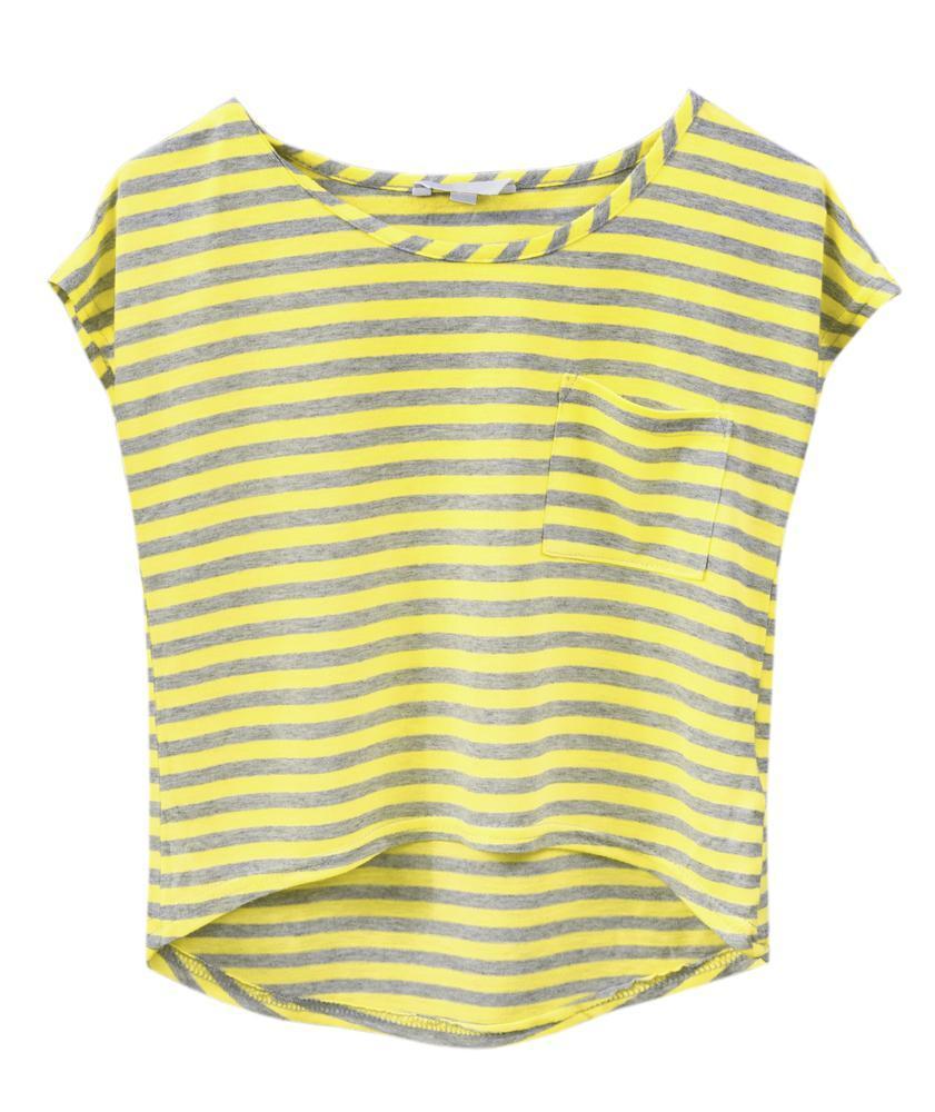 Striped Yellow T-Shirt