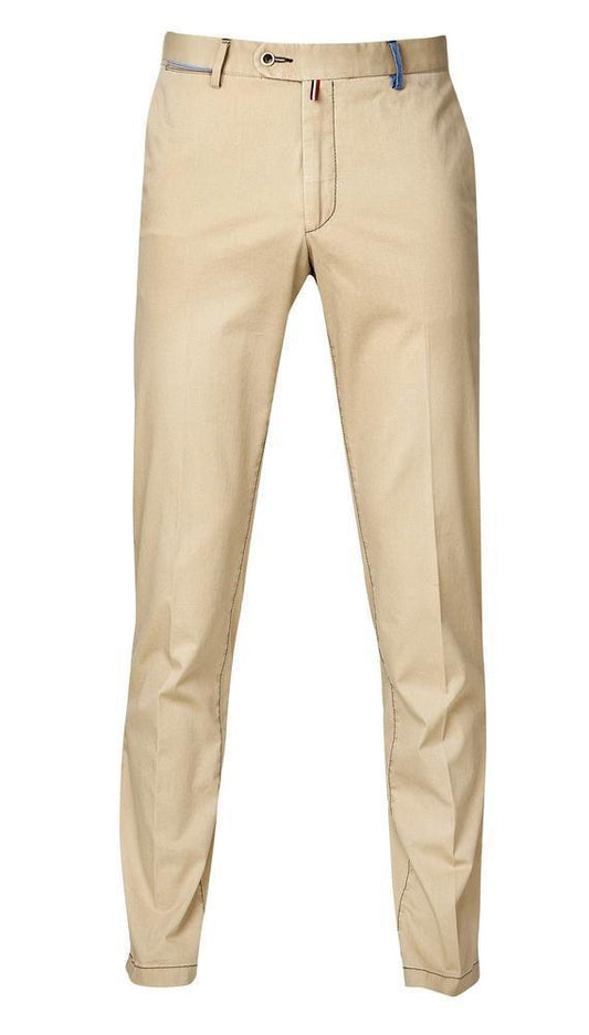 Men's Slim Fit Flat Front Stretch Pant